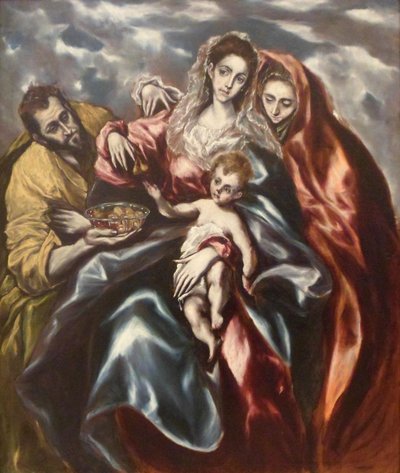 The Holy Family by El Greco